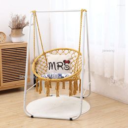 Camp Furniture Modern Nordic Hammock Safety Hanging Chair Swing Rope Ins Outdoor Indoor Garden Seat For Adult