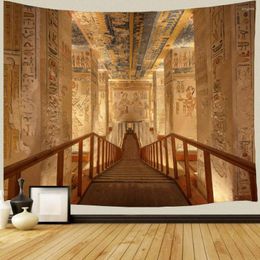 Tapestries Ancient Egyptian Mural Painting Tapestry Vintage Hanging Wall Decor For Bedroom Living Room Dorm
