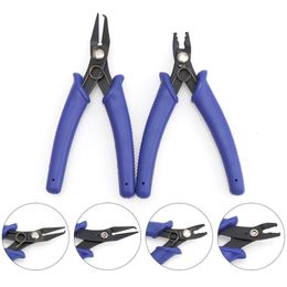 Other 1Pieces Royal Blue Steel Jeweller Tools Crimper Pliers for Crimp Beads DIY Beading Bead 221111