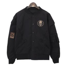 Pilot Jacket Fashion Stand Collar Long Sleeves Baseball Uniform MA1 Bomber Jackets