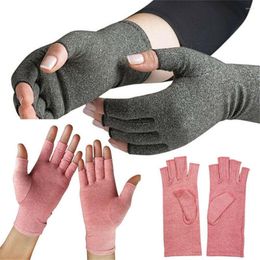 Wrist Support Relax Anti Arthritis Gloves Anti-Slip Fitness Fishing Cycling Mitten Hand Sport