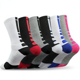 DHL Professional Elite Basketball Socks Long Knee Athletic Sport Socks Men Fashion Compression Fashal Winter Socks FY0226 C1111