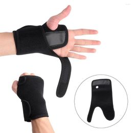 Wrist Support Straps Sports Safety Arthritis Sprain Wrap Protector Wristband With Steel Hand Brace