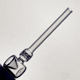 Smoking hookahs Pipe quartz Filter Tips Round Mouth for Dry Herb nectar collector straw kits Length 160mm Bong Accessory