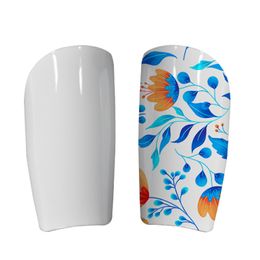 Sublimation Soccer Shin Guards Garden Football Training Protector Low Leg Pads Leggings Plate