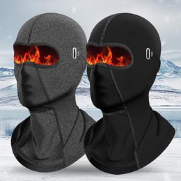 Bandanas Winter Fleece Full Face Cover Balaclava Hat Army Tactical CS Ski Cycling Scarf Hood Outdoor Sports Warm Masks