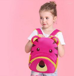 Backpack Kindergarten School Backbags Cartoon Cute Tiger Of Style 2022 Creative Children 3-6 Years