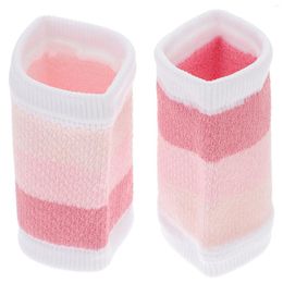 Wrist Support Wristband Sweat Bands Wristbands Sweatbandsperformance Band Cotton Decors Baseballgirls Athletic Guardfitness