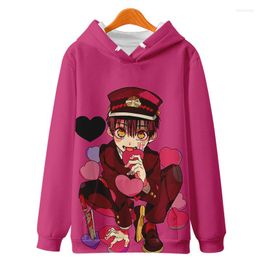 Men's Hoodies Men Hoodie 2022 Anime Toilet-bound Hanako-kun Nene Yashiro Cosplay Costume Sweatshirt 3D Print Kids Boy Girl Sportswea