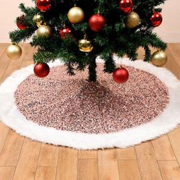 Christmas Decorations Beautiful Tree Pad Comfortable Soft Xmas Indoor Ornament Skirt