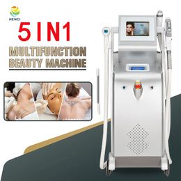 New 5 In 1 Multifunction Machine Laser Tattoo Removal Wrinkle Reduction Elight Ipl Rf Ipl Opt Hair Remove Equipment