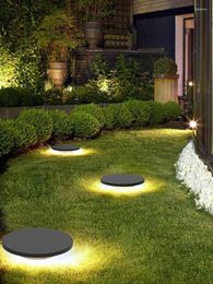Waterproof Solar Outdoors Landscape Lawn Lamps 18W LED Street Light For Courtyard Garden Decoration Lighting Aluminium