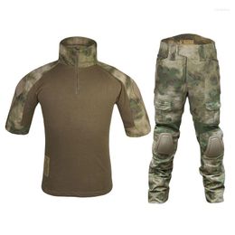 Gym Clothing Emersongear Tactical Summer Combat Uniform Set Training Suits Sports Outdoor Hunting Tops Trouser Shirts Pants EM6893