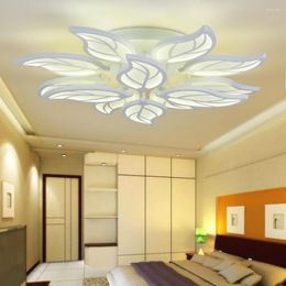 Pendant Lamps Lowest Price AC85-260V Acrylic Modern LED Ceiling Lights For Bedroom Simple Plafon Lamp Home Lighting Fixtures