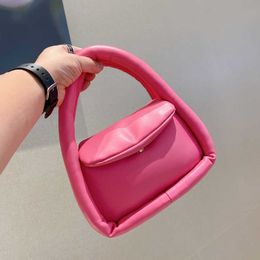 Shoulder Bags handBags Macarone Soft Face Splicing Handbag Fashion Versatile One Shoulder Messenger Bag 220909
