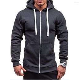 Men's Hoodies UK STOCK Men's Hooded Sweatshirt Sweater Jumper Outwear Coat Jacket Tops