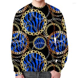 Men's Hoodies LCFA Blue Luxury Casual Sweatshirt Men Brand Clothes Hip Hop Streetwear Pullovers Spring Man Full Print 3d Sweatshirts