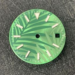 Watch Repair Kits Accessories 28.5mm Dial Blue-green Luminous Suitable For ETA2836 Japanese 8215 And MingZhu2813 Movements GI67