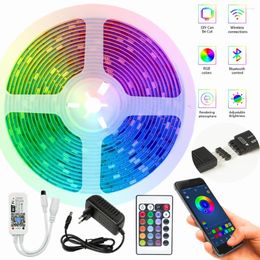 Strips LED Light WiFi Controller Holiday Atmosphere String Home Decoration 10M Remote Control Adapter