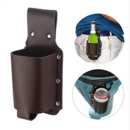 Other Household Sundries 1pc Holster Portable Bottle Waist Beer Belt Bag Handy Wine Bottles Beverage Can Holder 221111