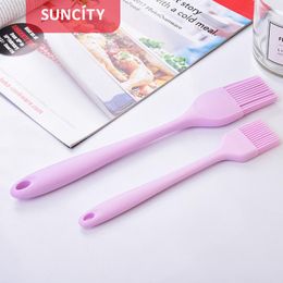 Baking Tools High Quality Silicone BBQ Oil Brush Basting DIY Cake Bread Butter Brushes Kitchen Cooking Barbecue Accessories