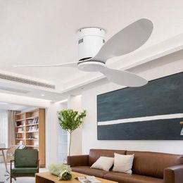 Modern Led Ceiling Fans With Lights Light Fan Lamp Remote Control Decorative BedroomHome 220v