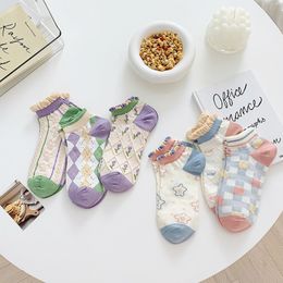 Spring and summer socks Children's cute little fresh cotton socks cartoon