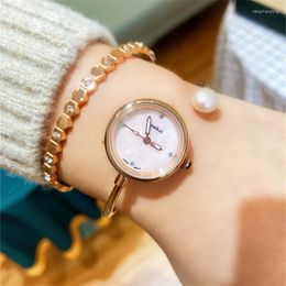 Wristwatches High Quality 2022 Ladies Wrist Watches Dress Gold Watch Women Crystal Diamond Silver Clock Montre Femme