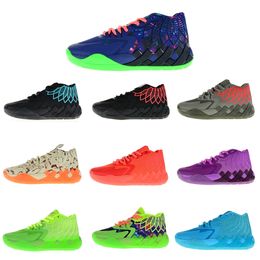 Basketball Shoes MB.01 Rick And Morty Sports Sneakers LaMelos Ball Men Iridescent Dreams Buzz City Rock Ridge Red Galaxy