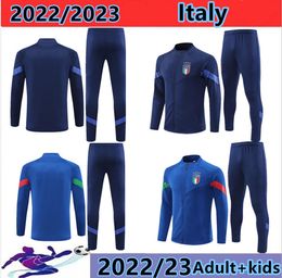 2022 Soccer Tracksuits VERRATTI Shirt BONUCCI BARELLA IMMOBILE training Italia CHIESA Soccer Jerseys 2022 2023 ItalyS tracksuit jacket INSIGNE JORGINHO BELOTTI