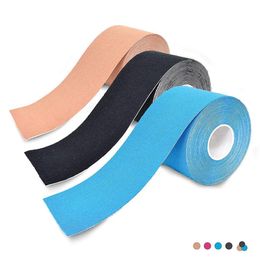 Elbow Knee Pads 3 Pack Rolls Kinesiology Tape Athletic Tapes Pro Athletic Sports KneeAnkleMuscle Physical Therapy Breathable Cotton 221110