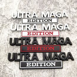 Party Decoration 1PC ULTRA MAGA EDITION Car Sticker For Auto Truck 3D Badge Emblem Decal Auto Accessories 13x4cm Wholesale