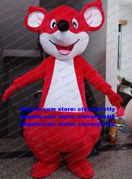 Mascot Costume Red Vafox Mooni FJALL RAVEN Ruddy Fox Cartoon Character Birthday Congratulations Hilarious Funny zx1106