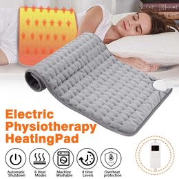 Carpets 76x40cm/30X60 110V/220V Extra Large Electric Heating Pad For Period Cramps Lower Back Pain Relief Heat Therapy Winter Warmer