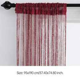 Curtain Door Hanging String Window Room Divider Blind Tassel Decotative Curtains Doorway Home Living Wedding Decor