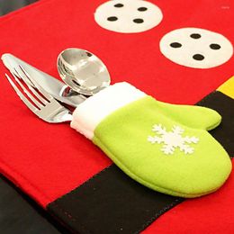 Table Mats 1PCS Christmas Stockings Placemats Knife And Fork Mat Decorations For Home Feliz Navidad Craft Supplies