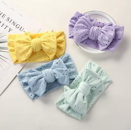 Baby Hair Accessories Headband INS Cute 11 Colours Lace Elastic fashion soft Hollow Out Bohemia Girl Infant Headband