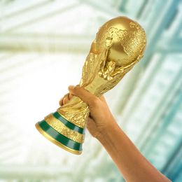 Collectable World Cup trophy Hercules Cup trophy model Resin handicraft football match souvenir T221111