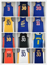 2022 new Stephen Curry Basketball Jersey 30 Klay Thompson James Wiseman 75th anniversary Jerseys Andrew 22 Wiggins 3 Poole Draymond