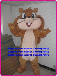 Squirrel Chipmunk Chipmuck Chippy Eutamias Mascot Costume Adult Cartoon Character Planning And Promotion Live-dressed zx865