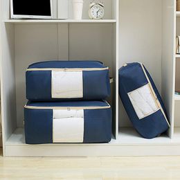 Clothing Storage Clothes Box Oxford Cloth Blanket Quilt Bag Foldable Closet Organiser Bedroom