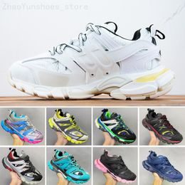 Luxury designer track and field 3.0 shoes sneakers man platform casual shoes white black net nylon printed leather sports triple s belts without boxes 36-45 j1