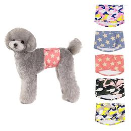 Dog Apparel 2022 Pet Wrap Belly Band Waterproof Urinary Diaper Reusable Physiological Pants Medium Large Male Nursing Nappy