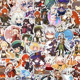 Pack of 50Pcs Anime Game Stickers No-Duplicate Waterproof Vinyl Sticker for Luggage Skateboard Notebook Water Bottle Car Decals