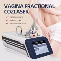 Portable Water Cooling Co2 Fractional Laser Machine Skin Rejuvenation Tighten Vaginal Tightening Acne Scar Removal Stretch Marks Removal Beauty Equipment