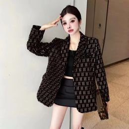 fashion women suit designer clothes blazer full letters spring new released tops E139