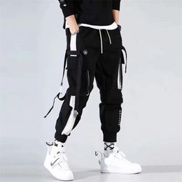 Men's Pants Hip Hop Cargo Streetwear Cotton Joggers Fashion Sweatpants Male Casual Harem Trousers Summer Harajuku Women 221111