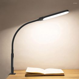 Table Lamps Eye Protection Working Reading Recharageable Lamp LED USB Touch Dimming Desk Mobile Phone Stand Light 3 Colours