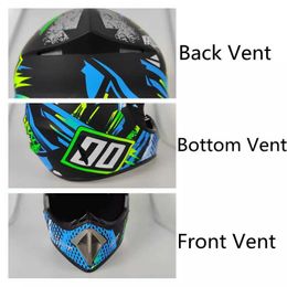 Cycling Helmets Motor Bike Cross Racing Motorcycle Helmet Safety Enduro Capacete Motorrad Cascos Downhill Bicycle Engine Cafe Racer ATV Helmets T221117