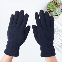 Five Fingers Gloves Fleece Suede Touchscreen Women Winter Warm Cycling Bicycle Ski Outdoor Washable Camping Hiking 221111